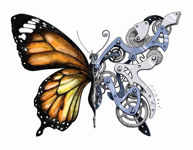 Mariposa Mec&aacute;nica