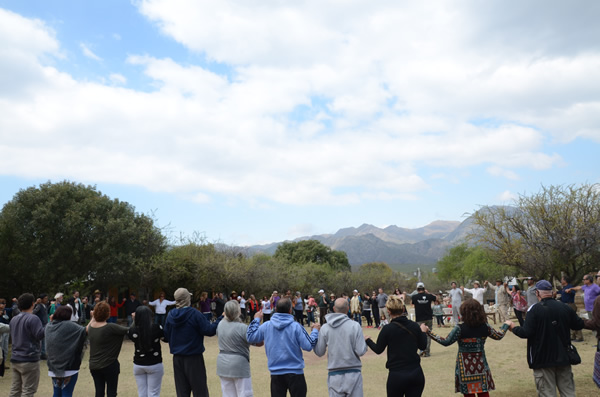 C&iacute;rculo de cierre 2do Campamento Erks en Camping del Peregrino